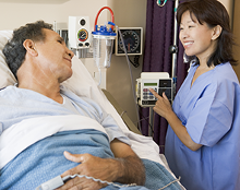 Nurse & Patient - Home Health Care